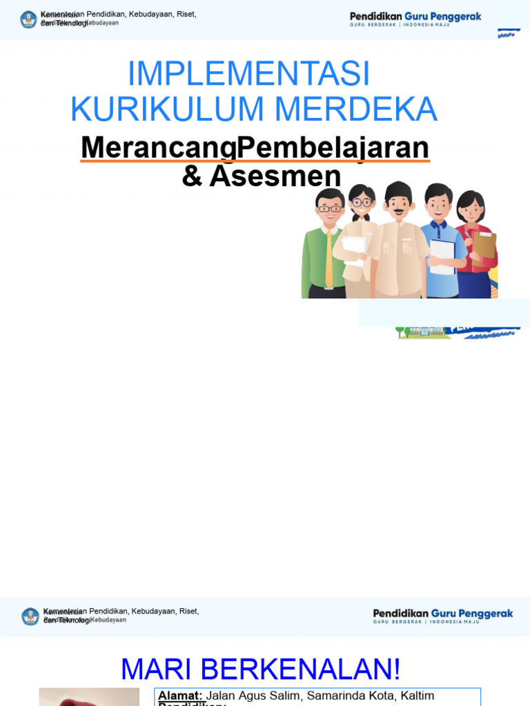 Implementasi Kurikulum Merdeka PAUD | PDF | Karier & Perkembangan