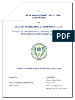 Internship Training Report STADD PRO - Removed