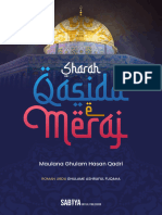 Sharah Qasida -e- Meraj (Roman Urdu) 