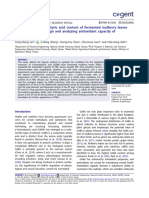 Optimizing Γ-Aminobutyric Acid Content of Fermented Mulberry Leaves by Using Taguchi Design and Analyzing Antioxidant Capacity of Whole Extract