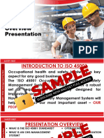 ISO 45001 Overview Presentation