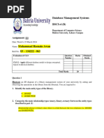 DBMS Assignment 2 Bahria University Lahore Campus 2024