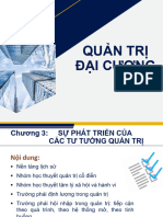 QTĐC - Chuong 3 - Cac Tu Tuong Quan Tri - BKel