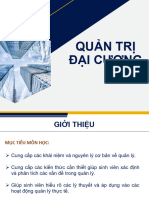 QTĐC - Chuong 1 - Khai Niem Ve Quan Ly - Bkel
