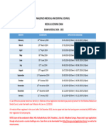 Maldives Medical and Dental Council Licensing Exam Schedule 2024