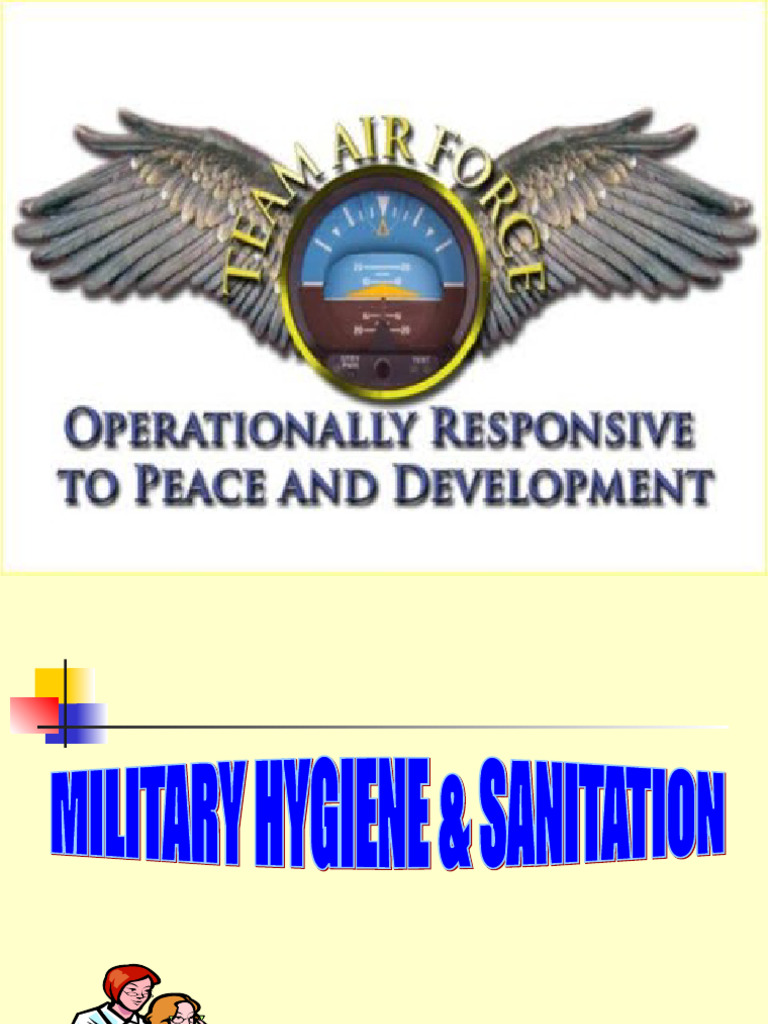 Lesson Nr 01 Military Hygiene Sanitation 1 Pdf Hyperthermia