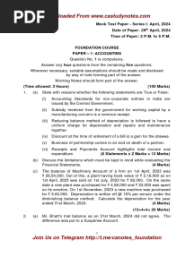 CA Foundation Accounts Q MTP 1 June 2024 Castudynotes Com