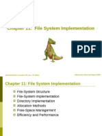 Chapter 11: File System Implementation