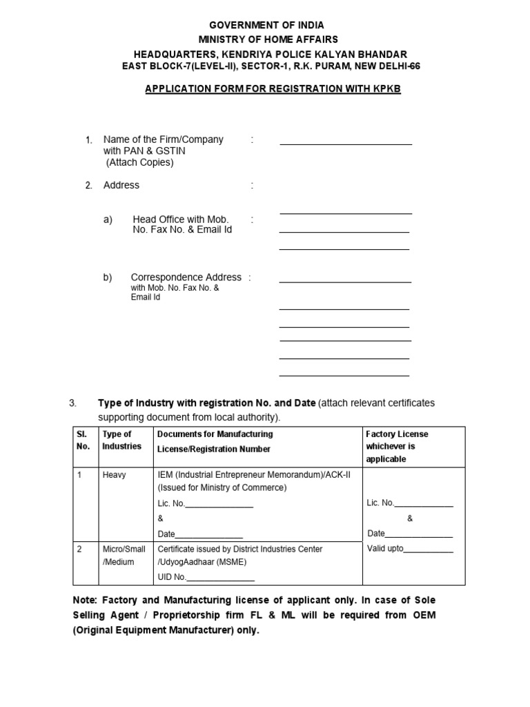 KPKB Consumer Registration Application | PDF | Prices | Business