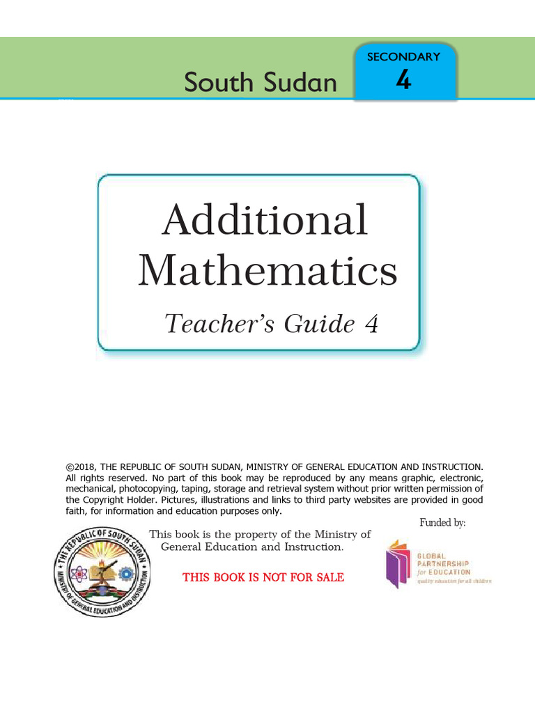 Add Mathematics S4 TG | PDF | Euclidean Vector | Trigonometry