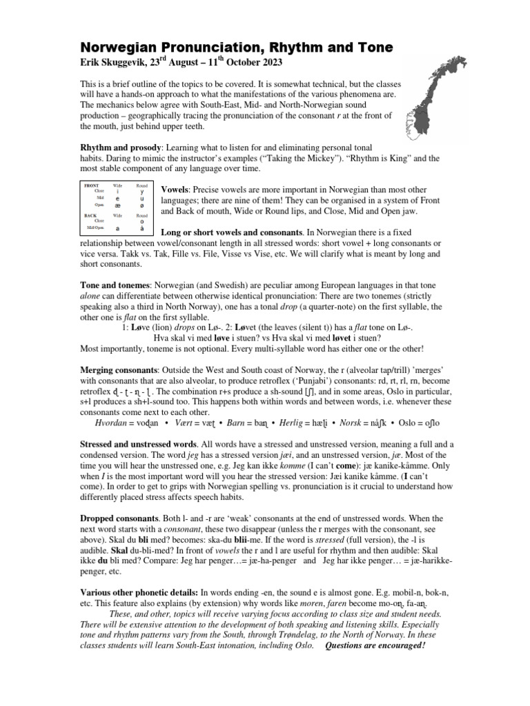 Lecture+1+Overview | Download Free PDF | Tone (Linguistics) | Vowel