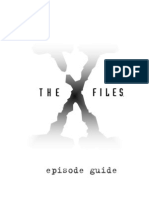 X-Files Episode Guide Complete)