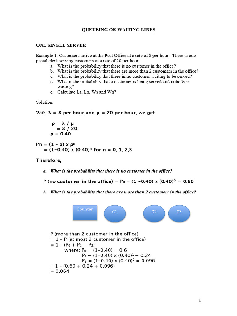 Queueing Download Free Pdf Applied Mathematics Operations Research