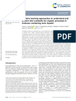 Machine Learning Approaches To Understand and Predict Rate Constants For Organic Processes in Mixtures Containing Ionic Liquids