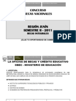 CONCURSO BECAS NACIONALES 2012