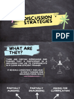 Discussion Strategies