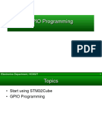 2 GPIO Programming