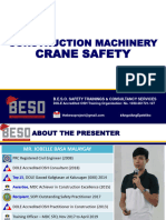 Topic 6 - Construction Machinery - Crane Safety