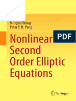 Wang M. Nonlinear Second Order Elliptic Equations 2024