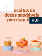 7 receitas de doces saudáveis para seu filho