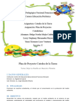 Plan de Proyectos Catedra de La Tierra-1