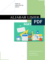 Modul Buku Aljabar Linier Dadang Gunawan 2021406402020