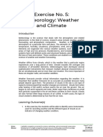 Laboratory Exercise 5 - Meteorology_weather and Climate