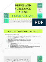 Drugs and Substance Abuse Clinical Case by Slidesgo