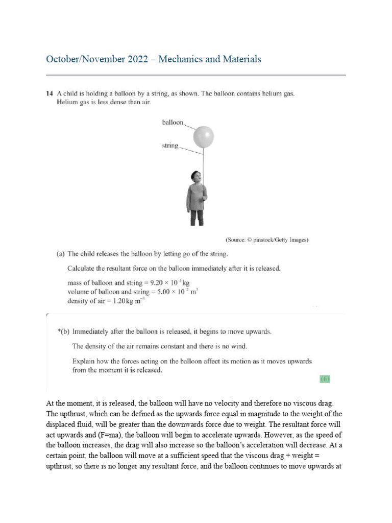 Mechanics and Waves: Forces and Interference | PDF | Waves | Buoyancy