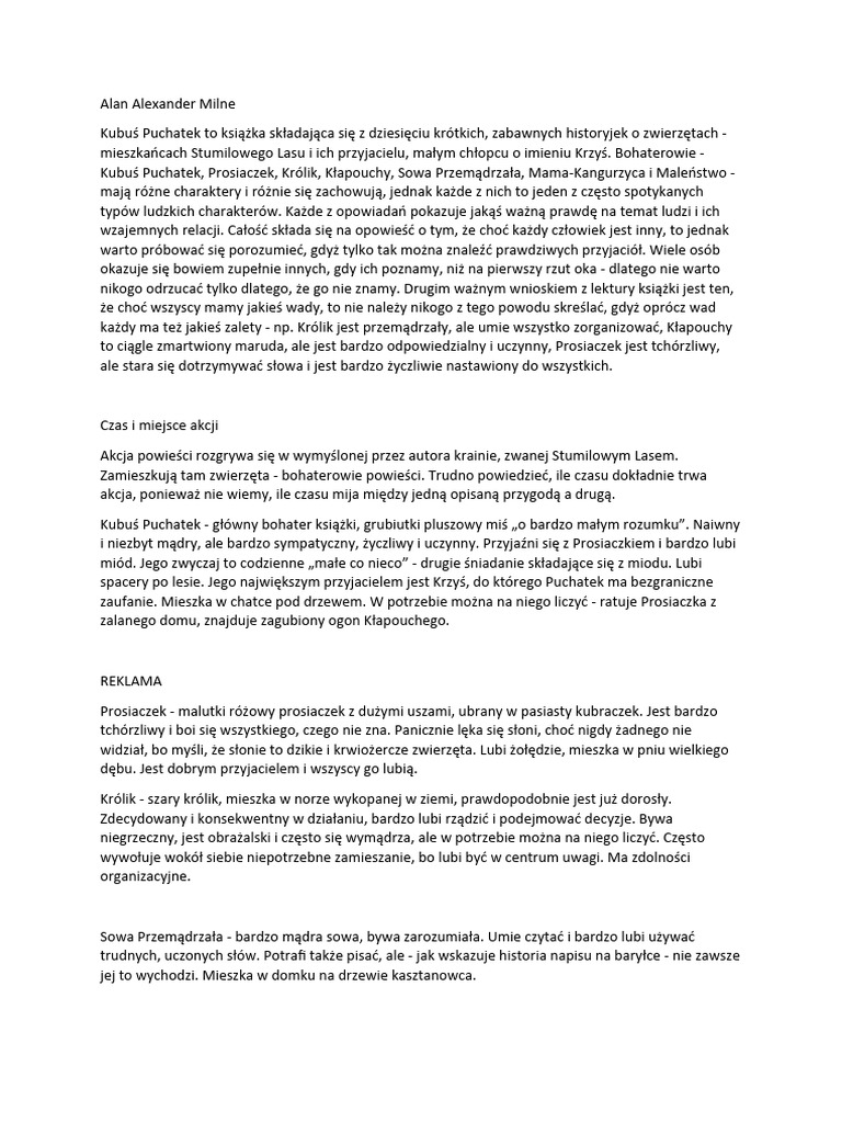 Alan Alexander Milne | PDF