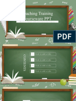 Teaching Training Courseware PPT: Here Is Where Your Presentation Begins