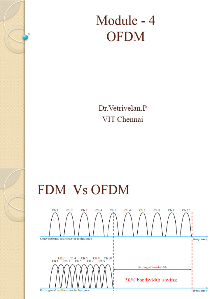 3.2 OFDM Upload for Students | PDF | Orthogonal Frequency Division ...