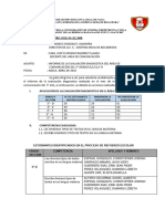 REFUERZO ESCOLAR INFORME