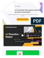 Amplify Your Thumbnails With AI Thumbnail Game Maker
