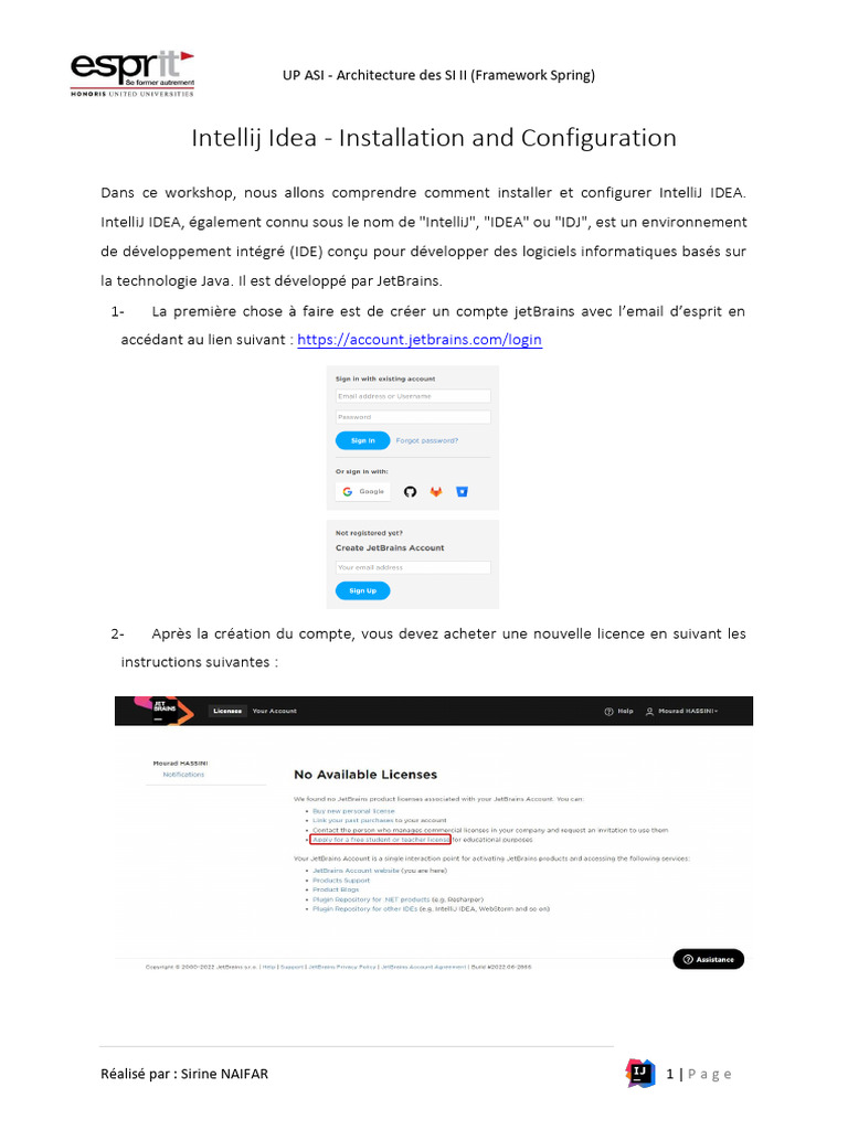Installation d'IntelliJ IDEA | PDF | Programmation informatique ...