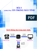 KNTT - Bai3 - Thong Tin Trong May Tinh