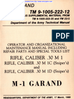 TM - 9-1005-222-12 - 17 M-1 Garand Sniper Mar1969