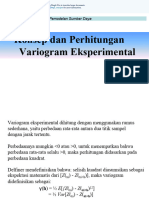 Material 3 - Concept and Calculation of Experimental Variogram Id