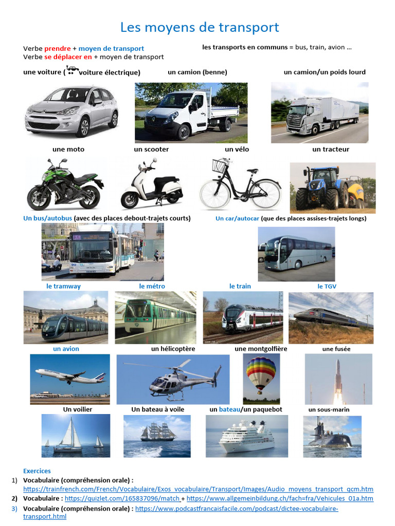 Moyen De Transport Frquent Et Regulier