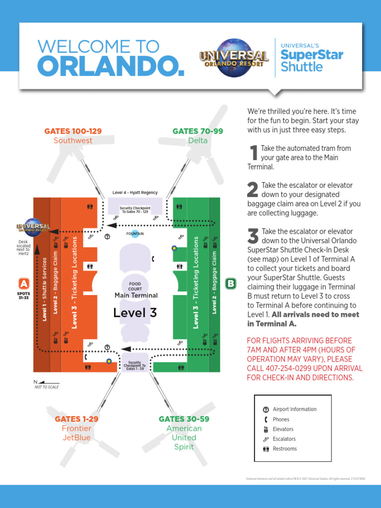 Universal Superstar Shuttle Guide | PDF | Baggage | Transport