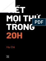 eBook Viết Mọi Thứ Trong 20h