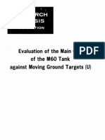 Evaluation of The Main Gun of The M60 Tank Against Moving Ground Targets (Bruce Charles, Eckles Andrew, Forman Stephen.) (Z-Library)
