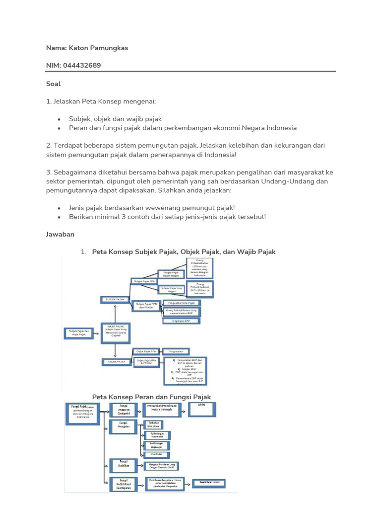 Sistem Pemungutan Pajak di Indonesia | PDF