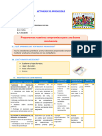 D1 A2 SESION PS. Proponemos nuestros compromisos para una buena convivencia (1)