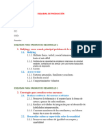 ESQUEMA DE PRODUCCIÓN Borrador