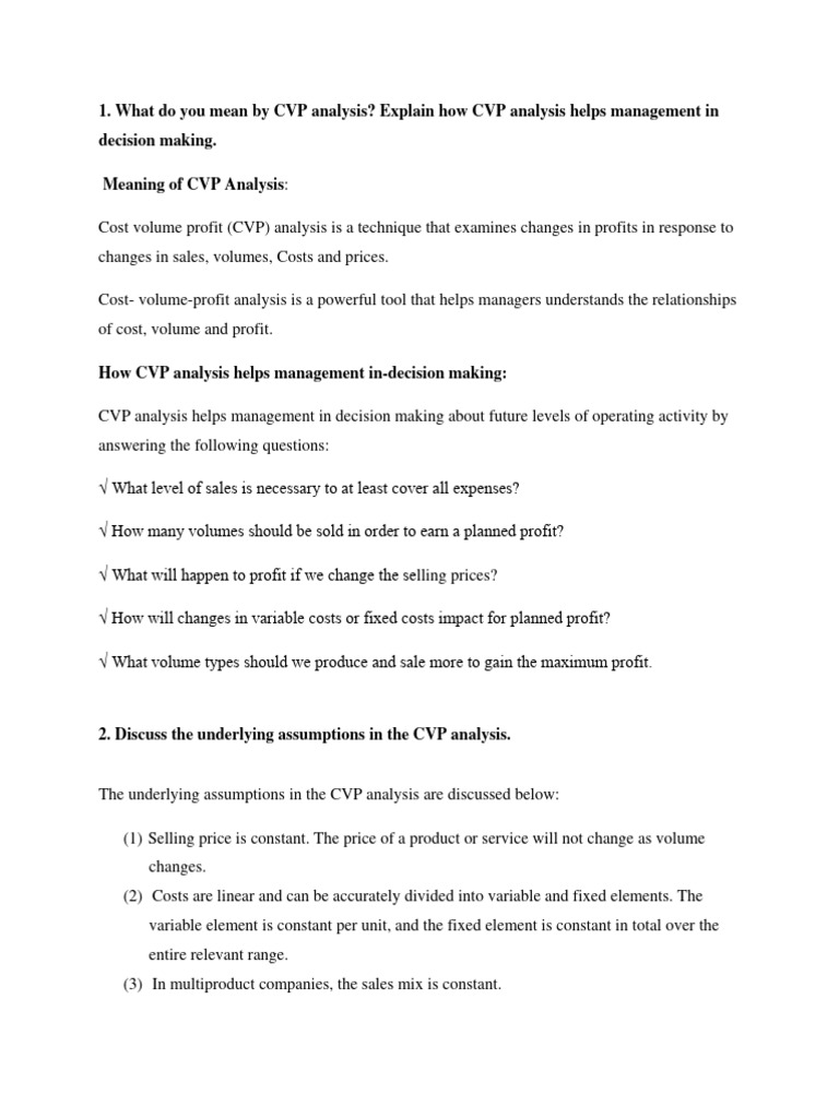 Break Even Point Theory PDF Business Economics Economics
