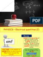 Electrical Quantities 2
