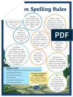 Common Spelling Rules Poster