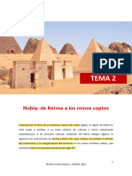 Nubia de Kerma a Los Reinos Coptos