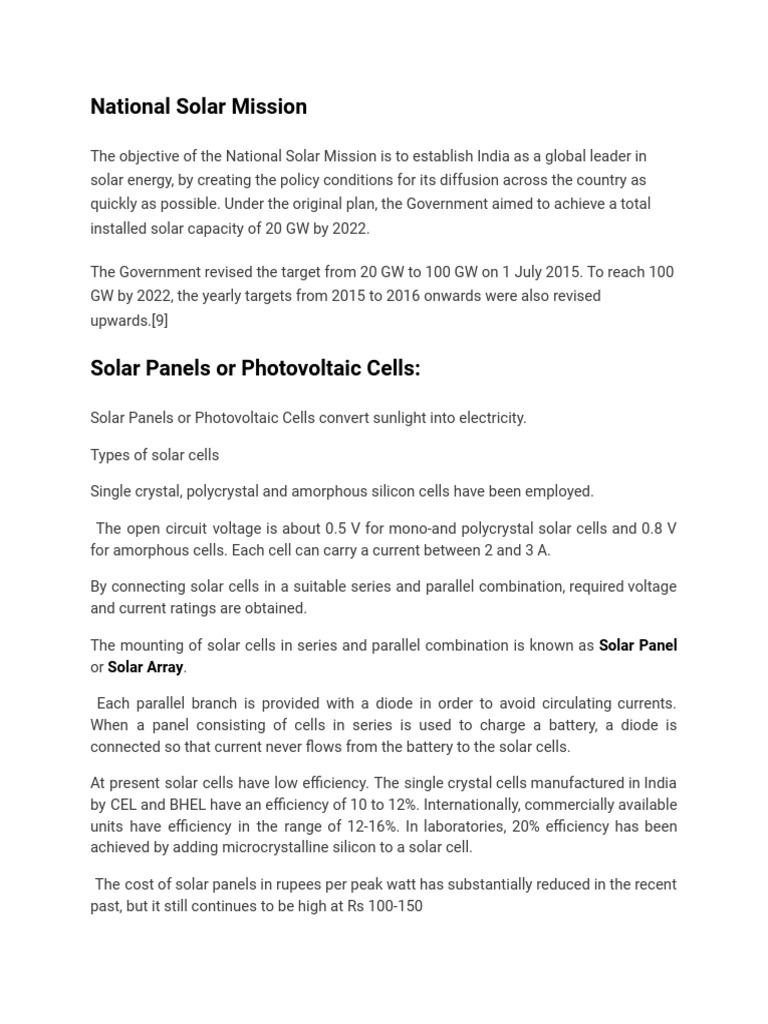 Module 06 solar powered drives pdf photovoltaics solar power